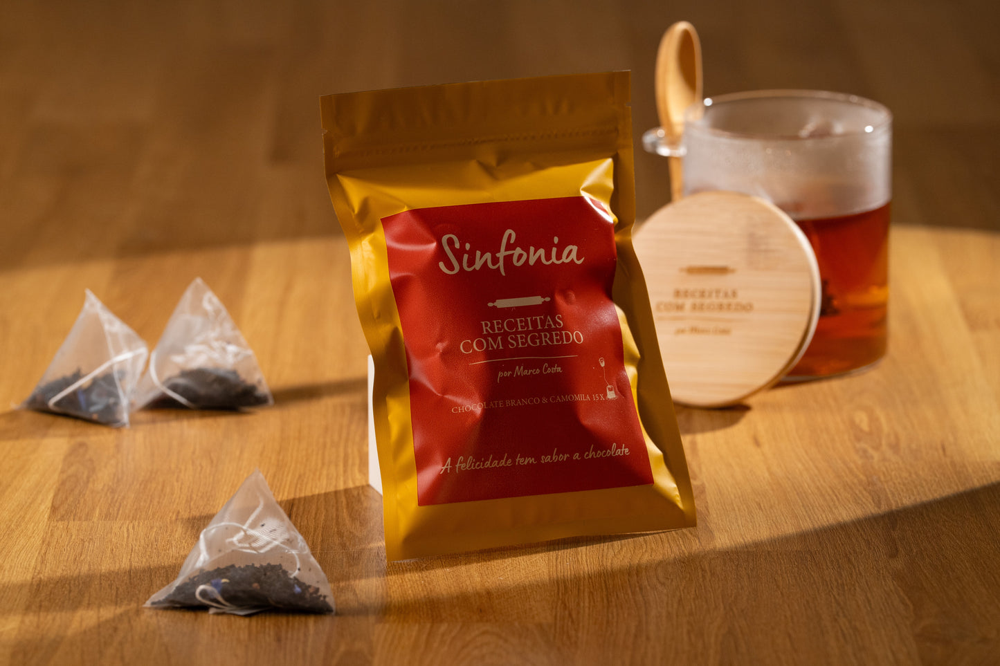 Chá - Sinfonia ( Chocolate branco e baunilha)